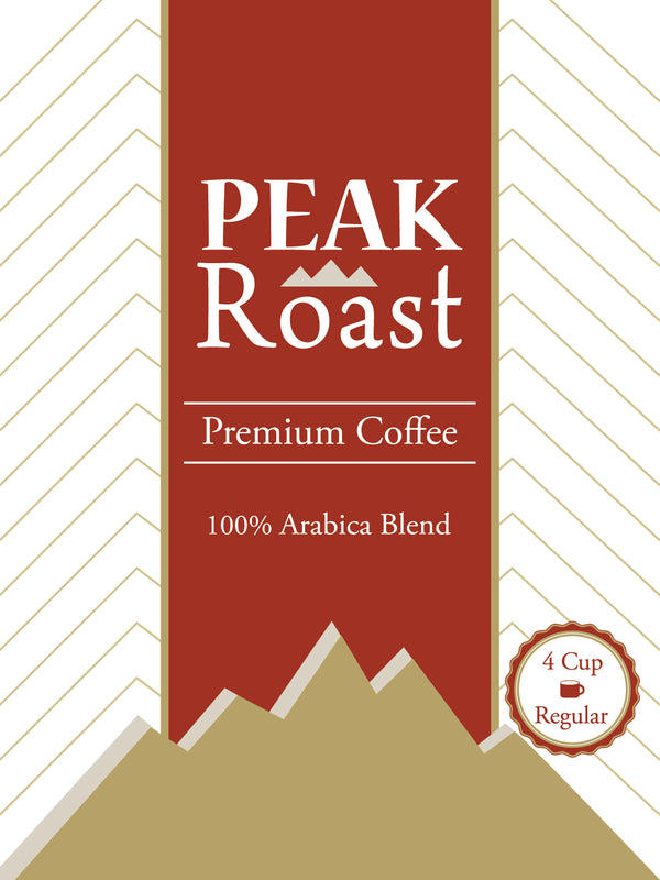 Peak Roast Regular Coffee-4 cup, 200cs