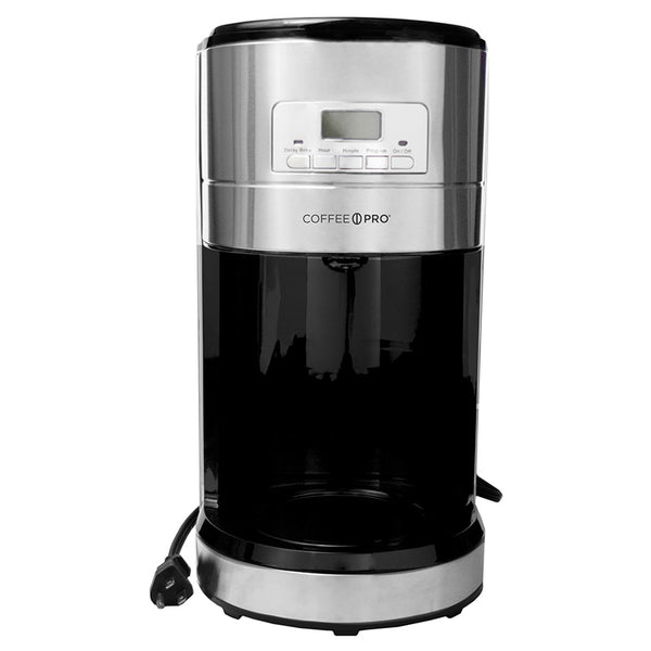 Coffee Maker Stainless Steel Cone Style 12 Cup